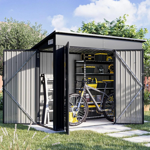 Garden shed 8x4ft outdoor - 8x4ft,