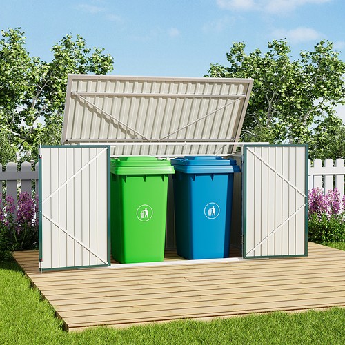 Garden lockable storage bike - lockable,