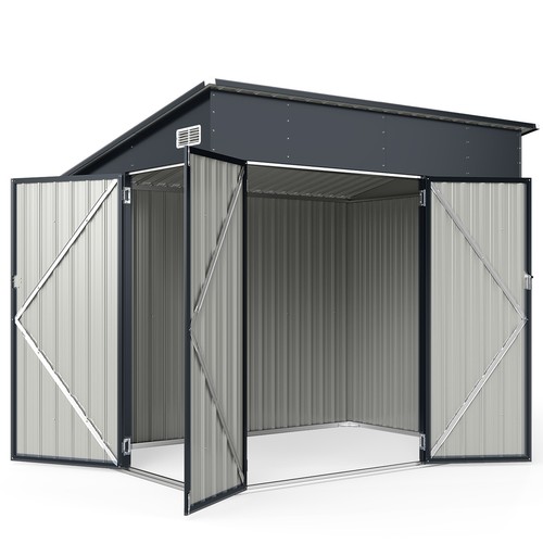 Triple door garden storage - door,