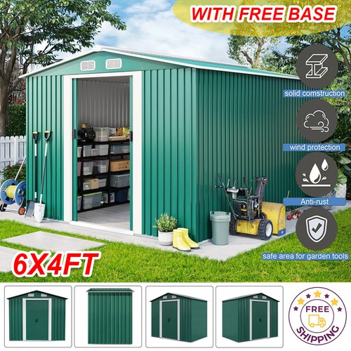 6x4 metal garden - garden, outdoor