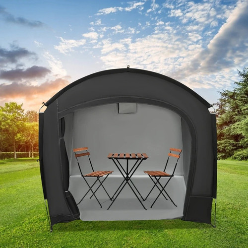 Bike storage shed for 4 - storage,