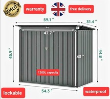 Large Store Garden Lockable