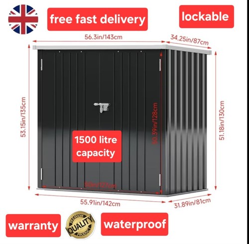 Large store garden lockable - large,