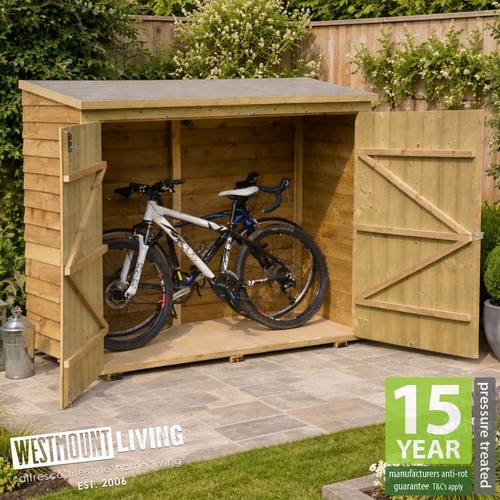 6x3 wooden garden bike - wooden,