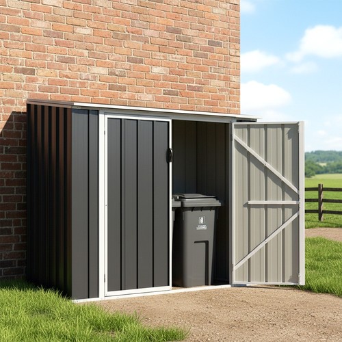 Outdoor lockable bicycle shed - lockable,