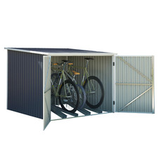 4 Bike Metal Shed Outdoor