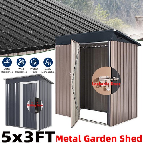 5x3ft garden storage shed - 5x3ft,