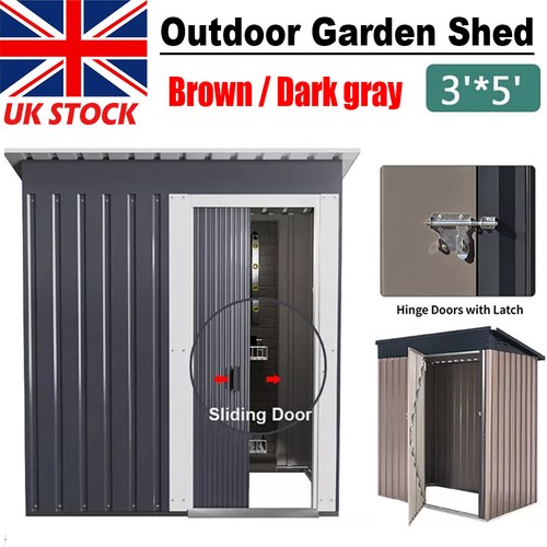 5x3ft garden storage - shed, bike
